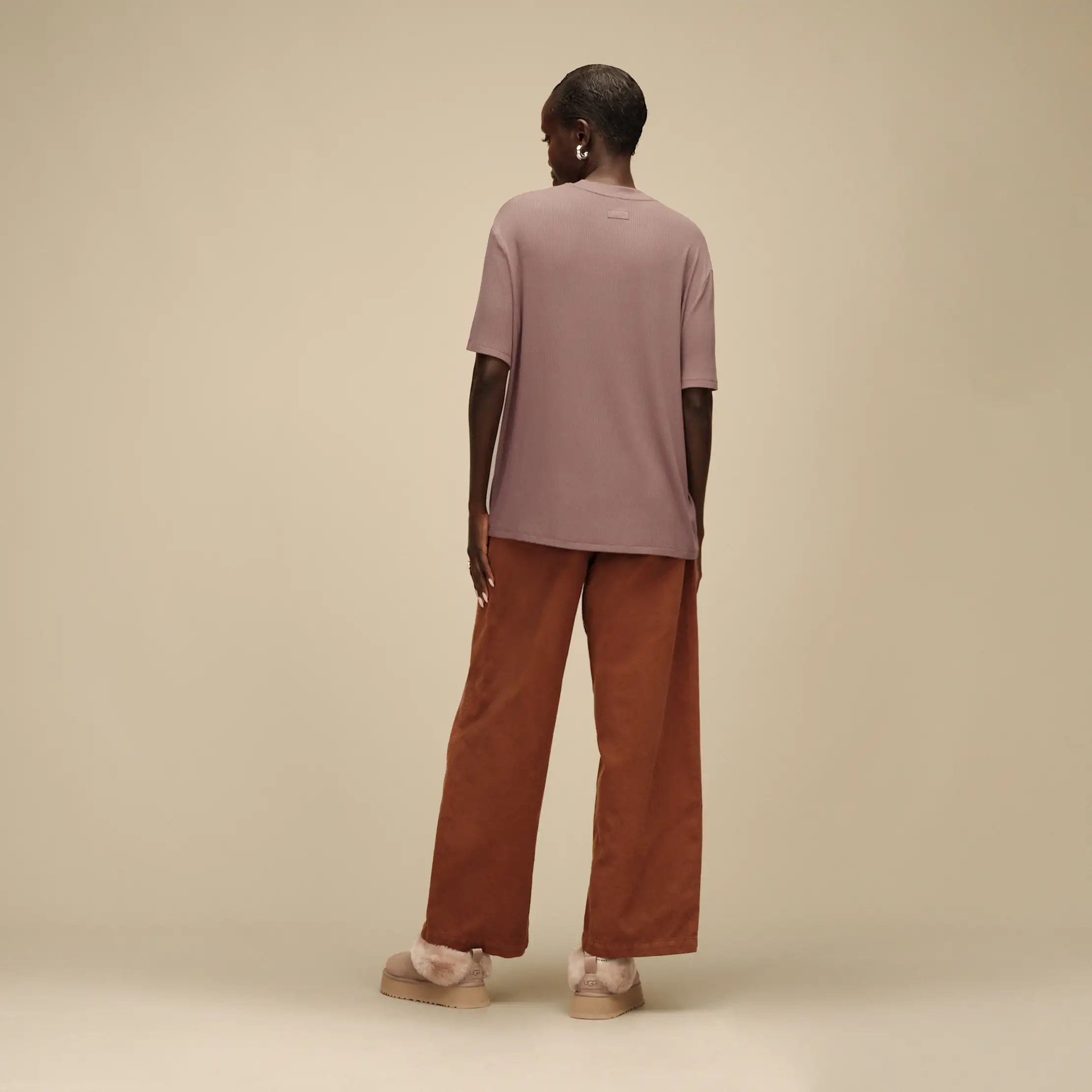 Women's Amarys Relaxed Rib Tee - Image 5